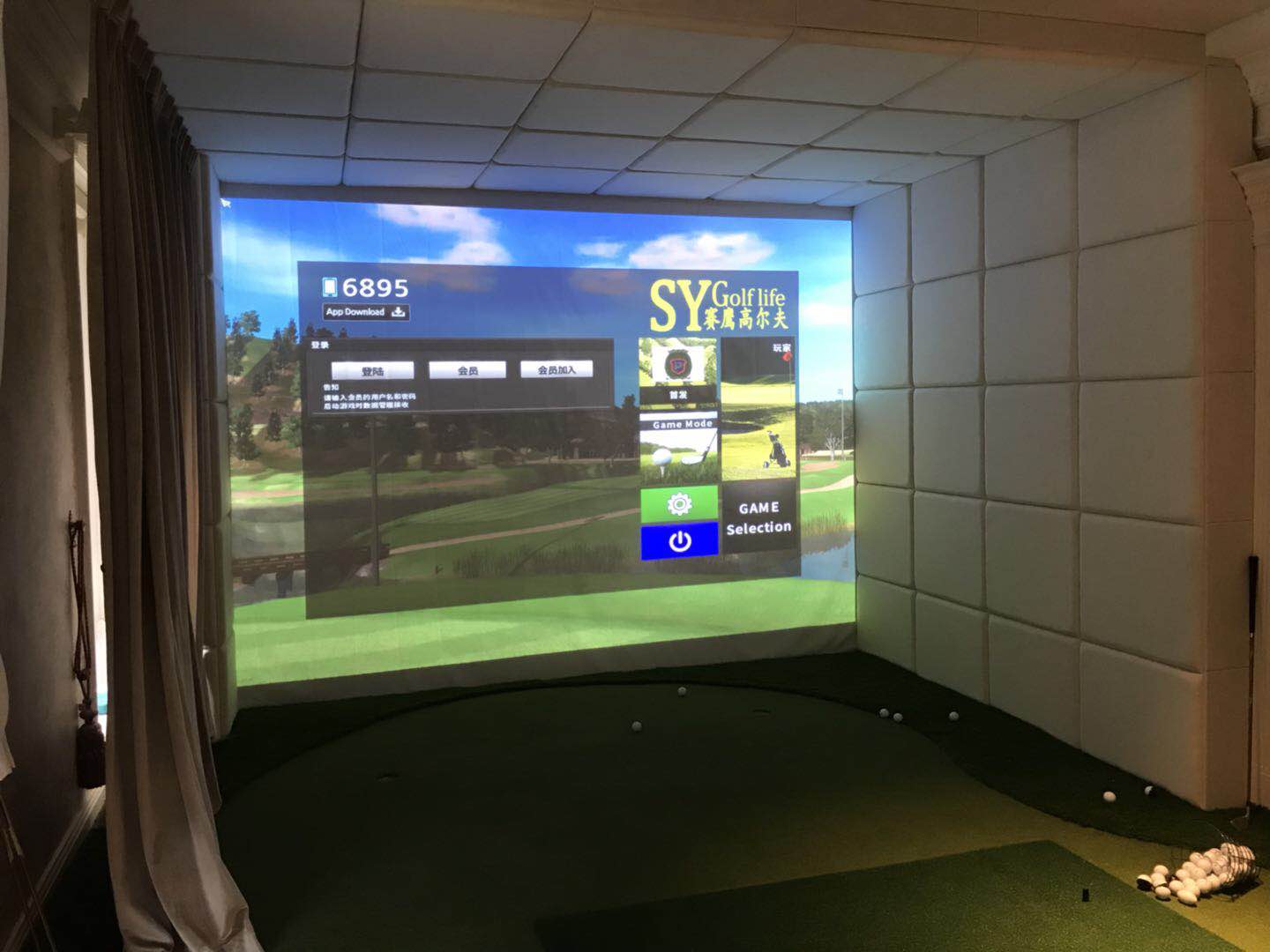2019年新年新氣象，賽鷹高爾夫模擬器向全國新老客戶問好！